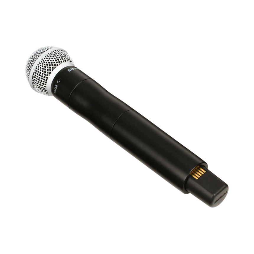 Shure AD2/SM58 Digital Handheld Wireless Microphone Transmitter with SM58 Capsule (G57: 470 to 616 MHz) — Being Shipped
