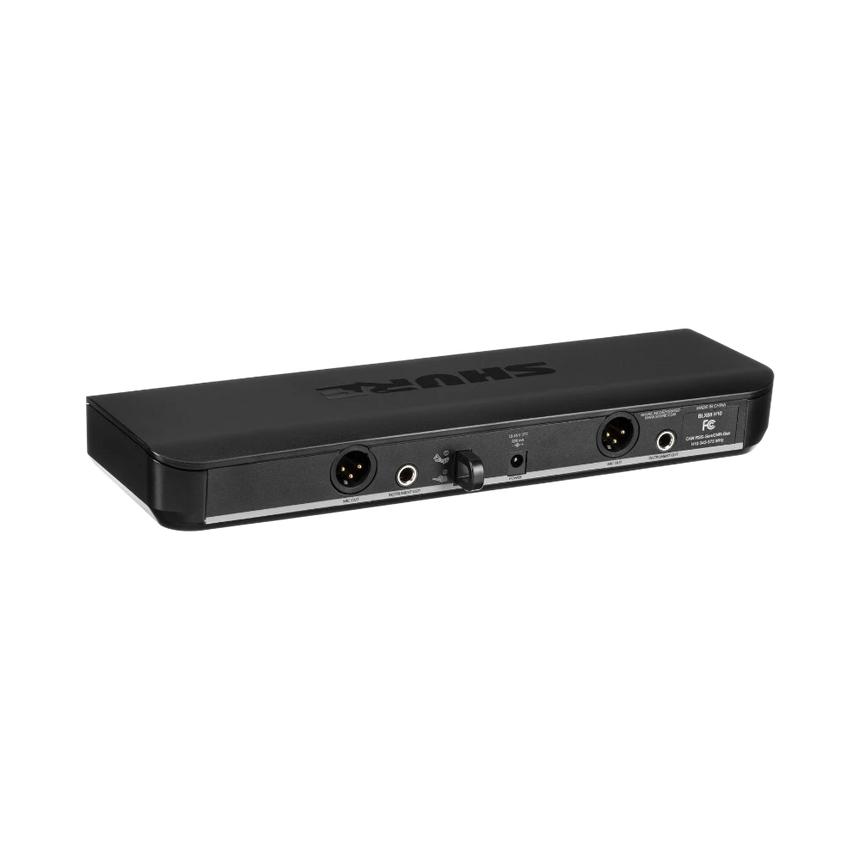 Shure BLX1288/CVL Dual-Channel Wireless Combo Lavalier & Handheld Microphone System (H10: 542 to 572 MHz) — Being Shipped