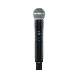 Shure SLXD24D/SM58 Dual-Channel Digital Wireless Handheld Microphone System with SM58 Capsules (G58: 470 to 514 MHz) — Being Shipped