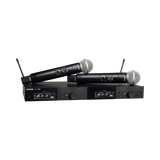 Shure SLXD24D/SM58 Dual-Channel Digital Wireless Handheld Microphone System with SM58 Capsules (G58: 470 to 514 MHz) — Being Shipped