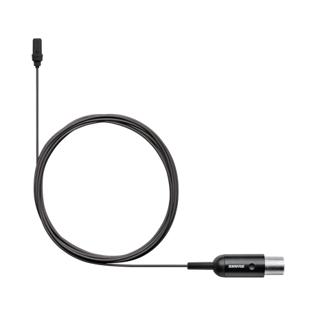 Shure UL4 UniPlex Cardioid Subminiature Lavalier Microphone for Bodypack Transmitter (Black, TA4F) — Being Shipped