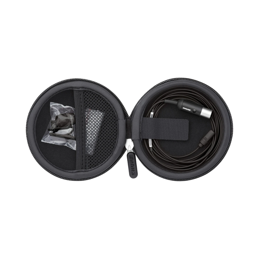 Shure UL4 UniPlex Cardioid Subminiature Lavalier Microphone for Bodypack Transmitter (Black, TA4F) — Being Shipped