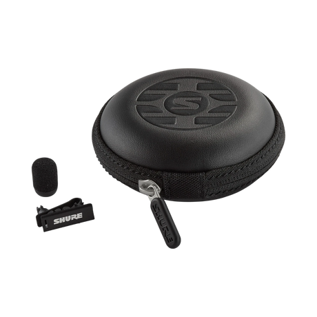 Shure UL4 UniPlex Cardioid Subminiature Lavalier Microphone for Bodypack Transmitter (Black, TA4F) — Being Shipped
