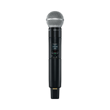 Shure SLXD24D/SM58 Dual-Channel Digital Wireless Handheld Microphone System with SM58 Capsules (H55: 514 to 558 MHz) — Being Shipped