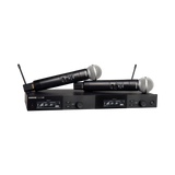 Shure SLXD24D/SM58 Dual-Channel Digital Wireless Handheld Microphone System with SM58 Capsules (H55: 514 to 558 MHz) — Being Shipped