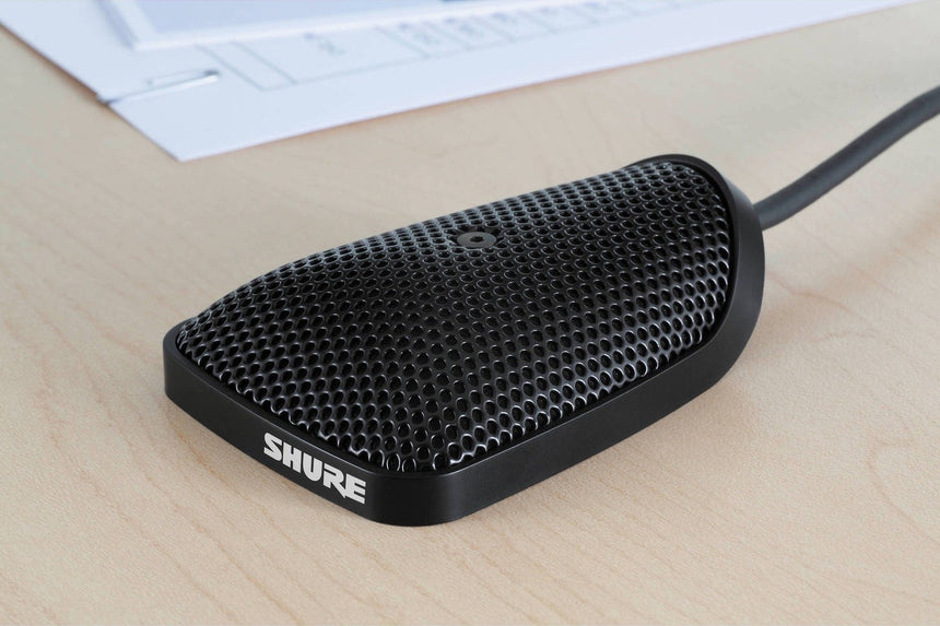 Shure CVB-B/C Centraverse Cardioid Boundary Condenser Microphone (Black) — Being Shipped
