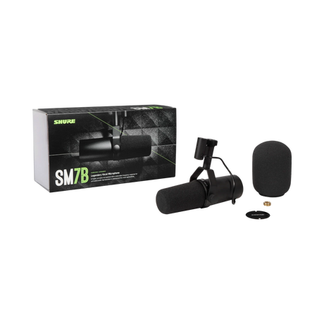 Shure SM7B Vocal Microphone (Gray) — Being Shipped