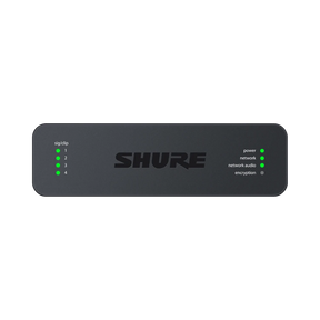 Shure ANI4OUT 4-Channel Dante Mic/Line Audio Network Interface Unit (Block Outputs) — Being Shipped