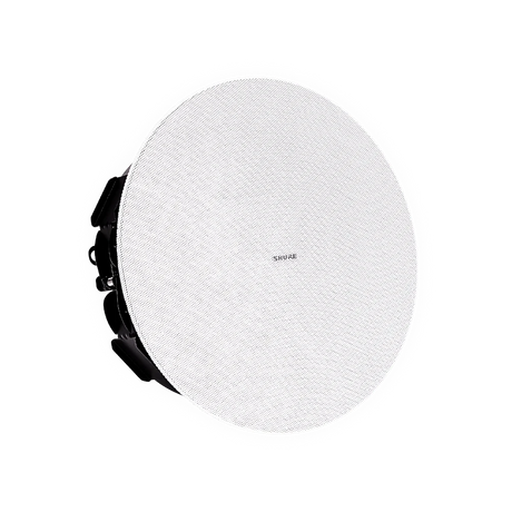 Shure MXN5W-C Networked Ceiling Speaker with Dante (White) — Being Shipped