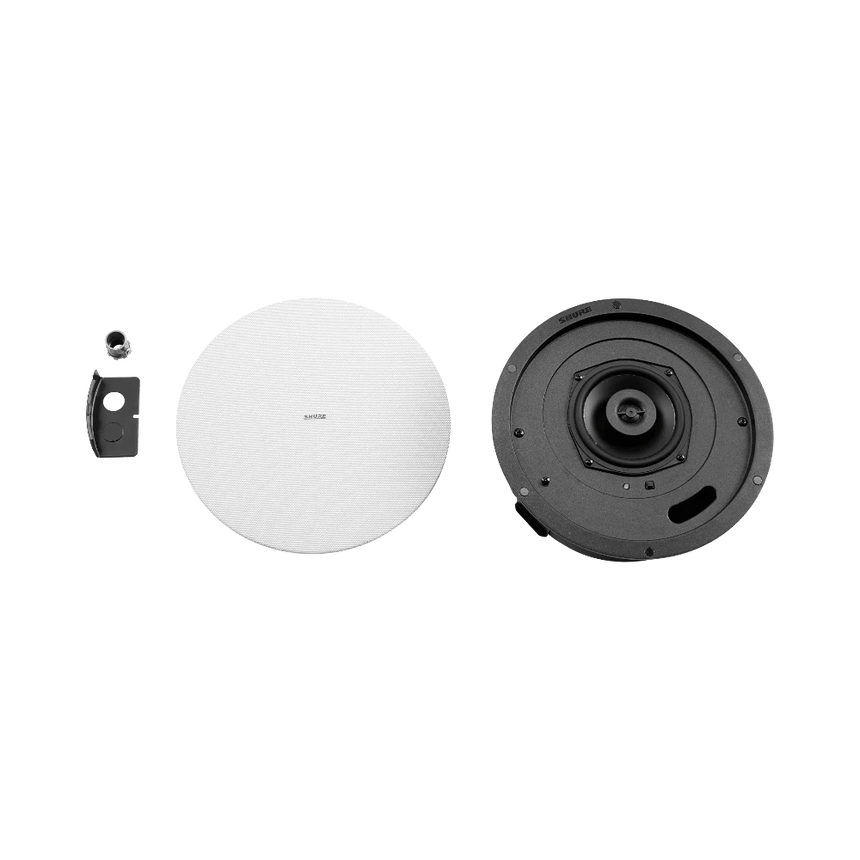 Shure MXN5W-C Networked Ceiling Speaker with Dante (White) — Being Shipped