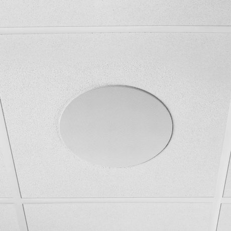 Shure MXN5W-C Networked Ceiling Speaker with Dante (White) — Being Shipped