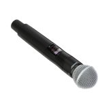 Shure QLXD2/SM58 Digital Handheld Wireless Microphone Transmitter with SM58 Capsule (H50: 534 to 598 MHz) — Being Shipped