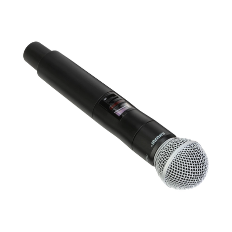 Shure QLXD2/SM58 Digital Handheld Wireless Microphone Transmitter with SM58 Capsule (H50: 534 to 598 MHz) — Being Shipped