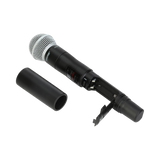 Shure QLXD2/SM58 Digital Handheld Wireless Microphone Transmitter with SM58 Capsule (H50: 534 to 598 MHz) — Being Shipped