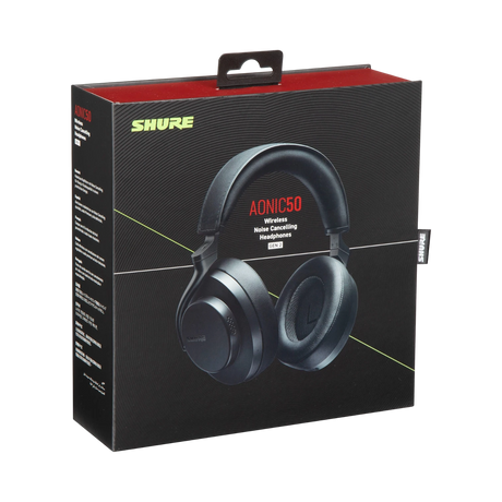 Shure AONIC 50 Gen 2 Wireless Over-Ear ANC Headphones — Being Shipped