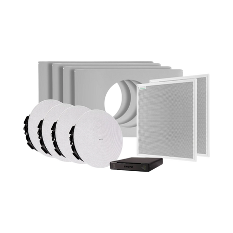 Shure 920X W-V Large Conferencing Room Bundle (White) — Being Shipped