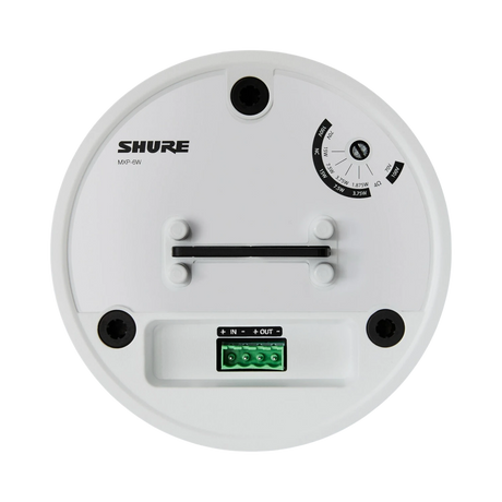Shure MXP-6 Microflex Passive Pendant Conferencing Loud Speaker (White, Single) — Being Shipped