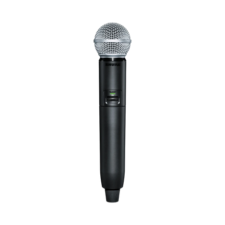 Shure GLXD24+ Dual-Band Wireless Vocal System with SM58 Microphone (Z3: 2.4, 5.8 GHz) — Being Shipped