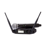 Shure GLXD24+ Dual-Band Wireless Vocal System with SM58 Microphone (Z3: 2.4, 5.8 GHz) — Being Shipped