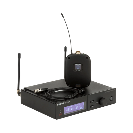 Shure SLXD14/85M Digital Wireless Cardioid Lavalier Microphone System (G58: 470 to 514 MHz) — Being Shipped