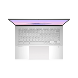 ASUS ExpertBook CX54 Chromebook Plus Enterprise 14" Notebook, Intel Core Ultra 5 115U, 8GB RAM, 256GB SSD (Fog Silver) — Being Shipped