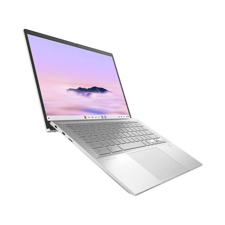 ASUS ExpertBook CX54 Chromebook Plus Enterprise 14" Notebook, Intel Core Ultra 5 115U, 8GB RAM, 256GB SSD (Fog Silver) — Being Shipped
