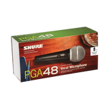 Shure PGA48 Dynamic Vocal Microphone (XLR Cable) — Being Shipped