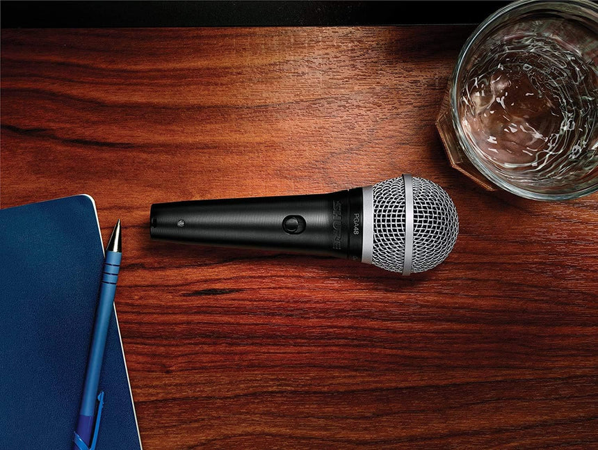 Shure PGA48 Dynamic Vocal Microphone (XLR Cable) — Being Shipped