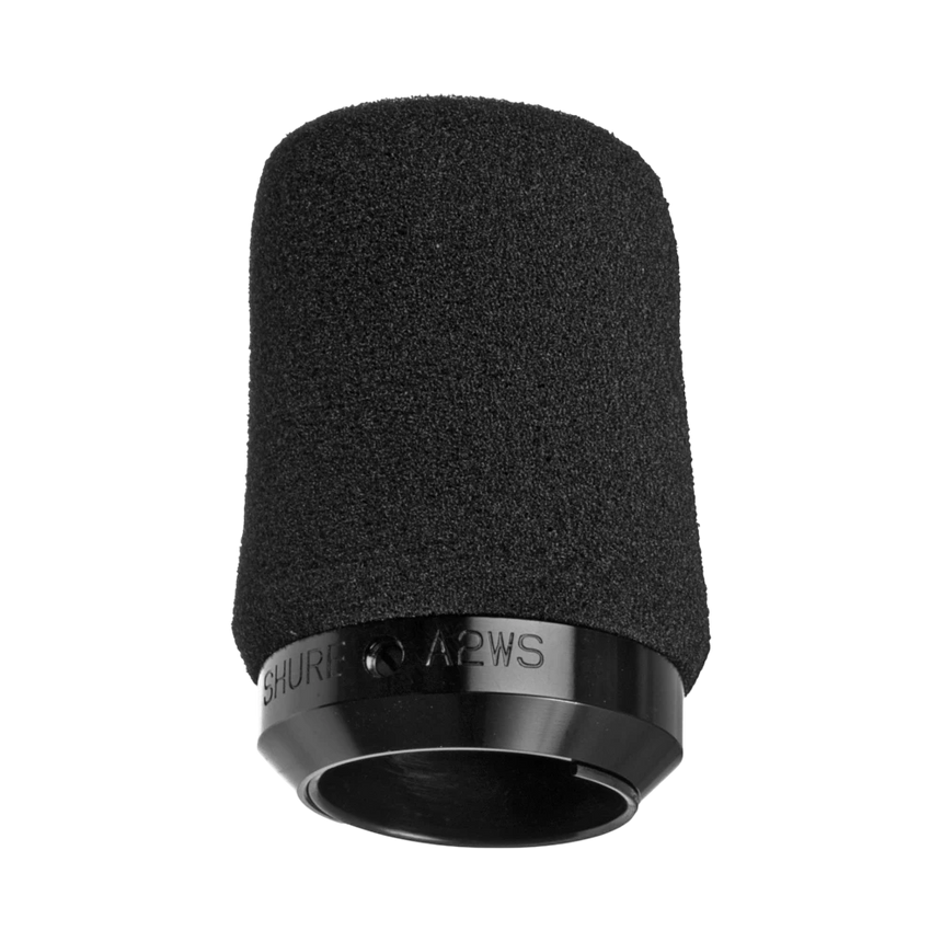 Shure A2WS-BK Black Foam Locking Windscreen — Being Shipped