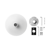 Shure A900-R-PM Pole-Mount Kit for MXA920-R Microphone & 1.5" NPT Pole (White) — Being Shipped