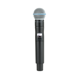 Shure ULXD2/B58 VHF Digital Handheld Wireless Microphone Transmitter with Beta 58A Capsule (V50: 174 to 216 MHz) — Being Shipped