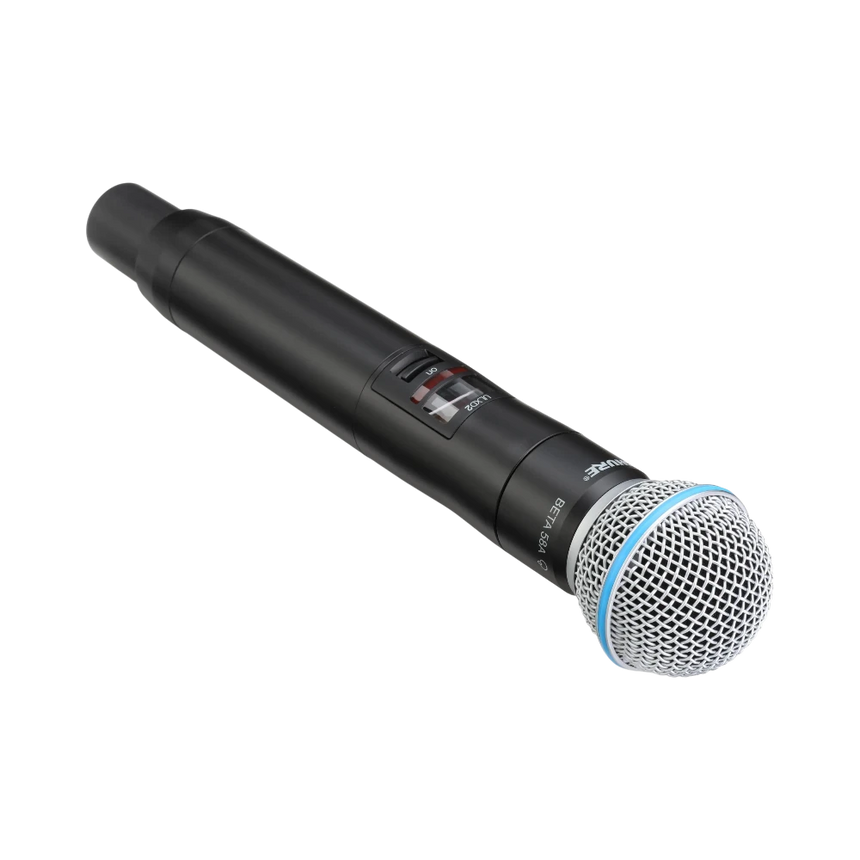 Shure ULXD2/B58 VHF Digital Handheld Wireless Microphone Transmitter with Beta 58A Capsule (V50: 174 to 216 MHz) — Being Shipped