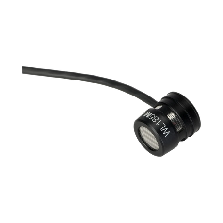 Shure WL185m Low-Profile Cardioid Lavalier Microphone with TA4F Connector (Black) — Being Shipped