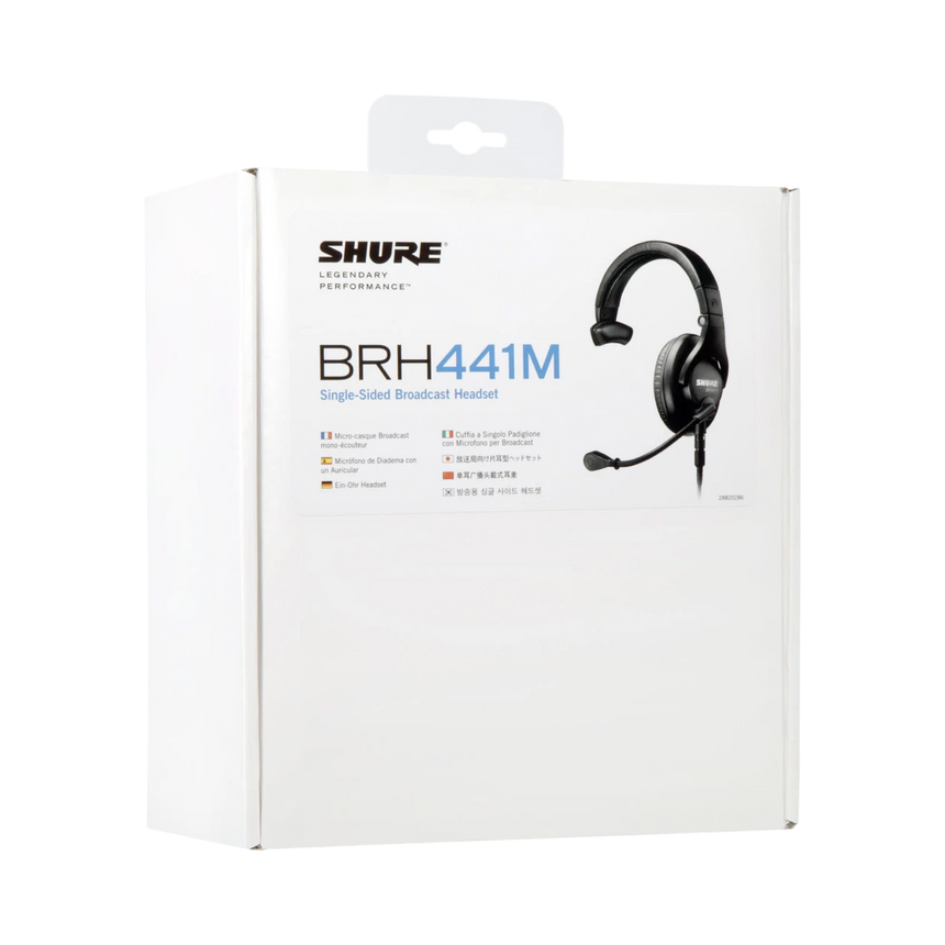 Shure Single-Sided Broadcast Headset — Being Shipped