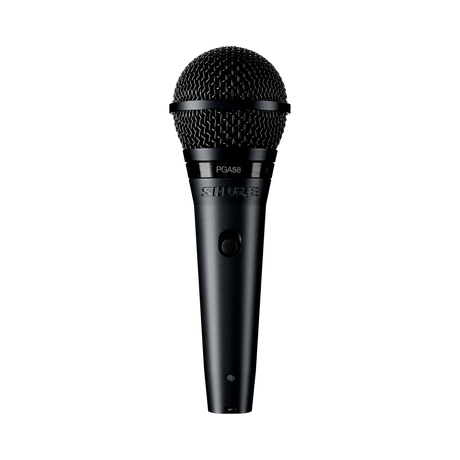 Shure PGA58-XLR Cardioid Dynamic Vocal Microphone with XLR-to-XLR Cable — Being Shipped