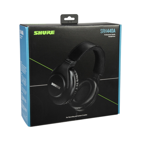 Shure SRH440A Closed-Back Over-Ear Studio Headphones — Being Shipped