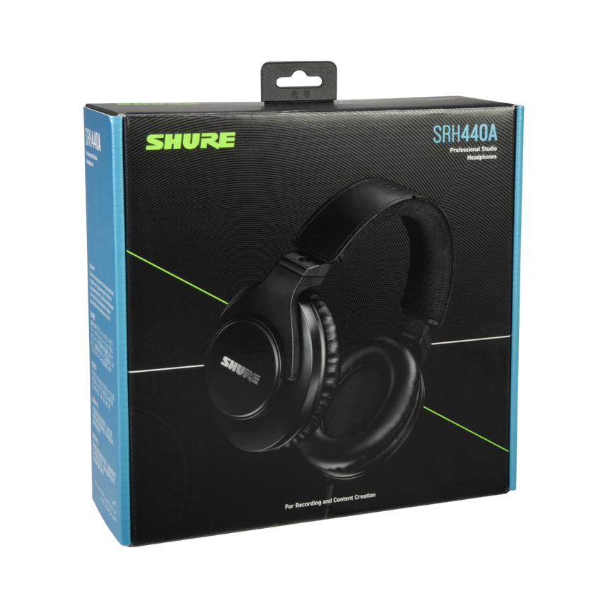 Shure SRH440A Closed-Back Over-Ear Studio Headphones — Being Shipped