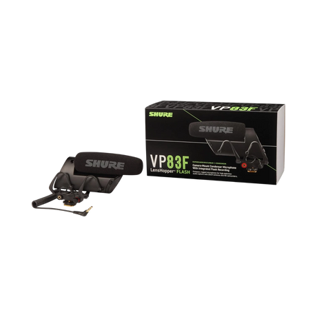 Shure VP83F LensHopper Shotgun Microphone with Integrated Audio Recorder — Being Shipped
