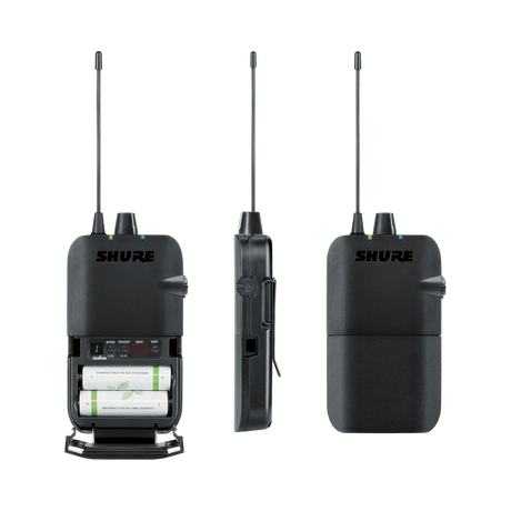 Shure P3R-G20 Wireless Bodypack Receiver for PSM300 (G20: 488-512 MHz) — Being Shipped