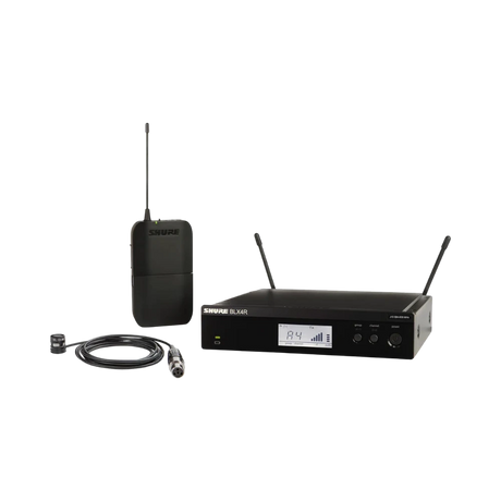 Shure BLX14R/W85M Rackmount Wireless Cardioid Lavalier Microphone System (H10: 542 to 572 MHz) — Being Shipped