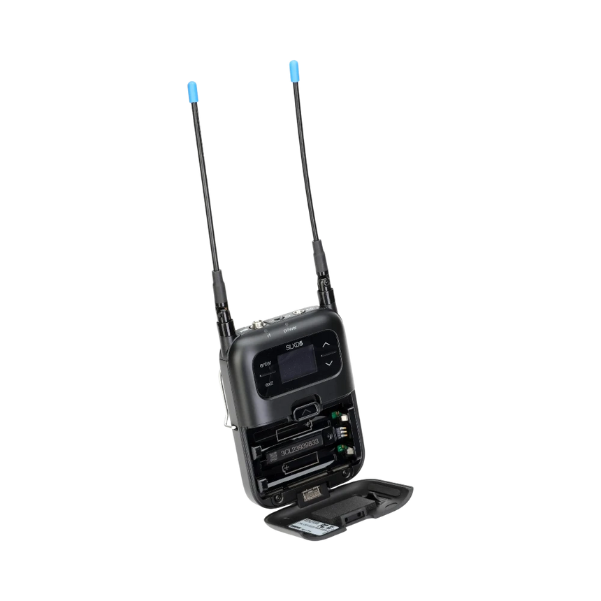 Shure SLXD5 Digital Camera-Mount Wireless Microphone Receiver (J52: 558 to 602 + 614 to 616 MHz) — Being Shipped