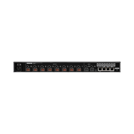 Shure MXWANI8 8-Channel Audio Network Interface — Being Shipped