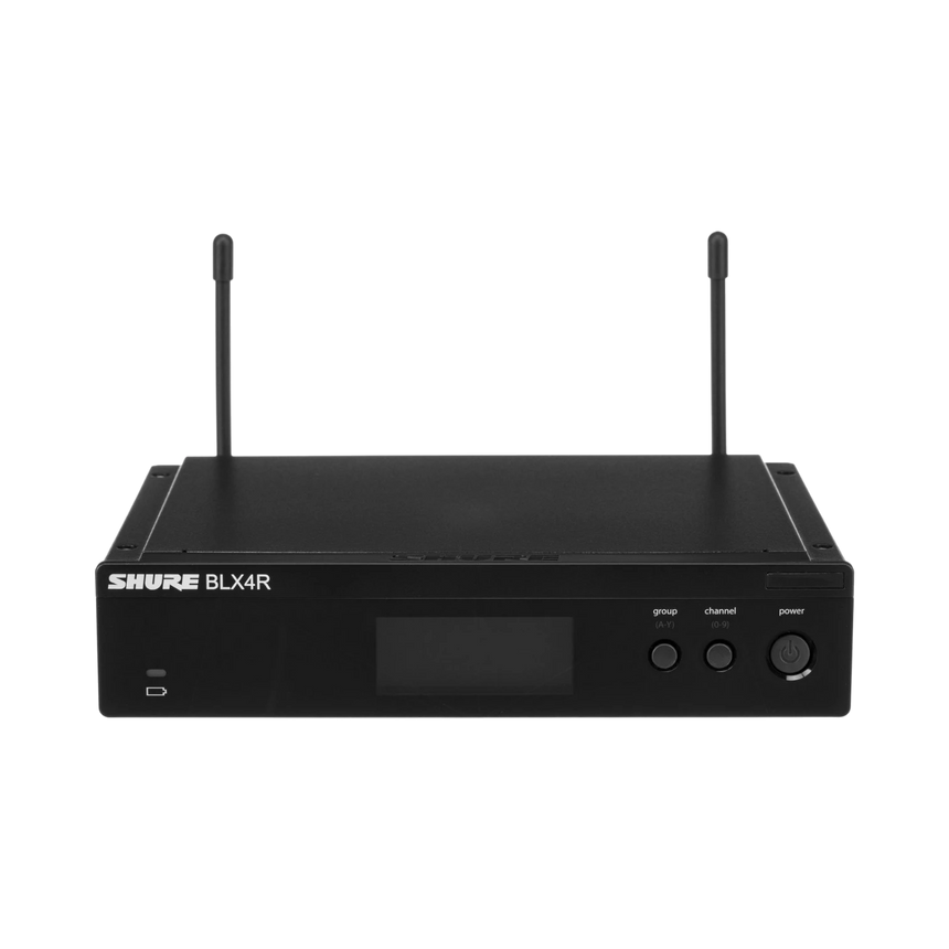 Shure BLX4R Rackmount Wireless Receiver (H10: 542 to 572 MHz) — Being Shipped