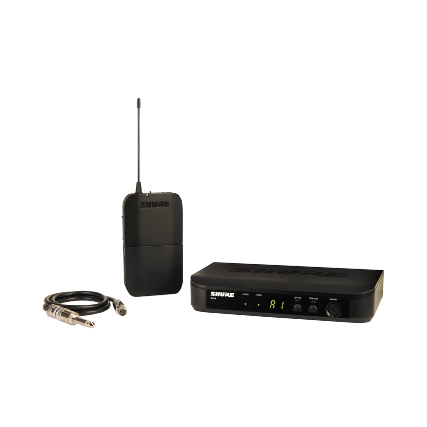 Shure BLX14 Wireless Guitar System (J11: 596 to 616 MHz) — Being Shipped