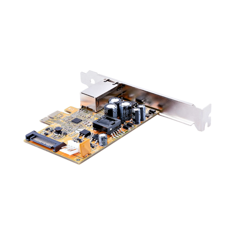 StarTech.com 1 Port 2.5Gbps PoE Network Card, PCIe Ethernet Card w/RJ45, 30W 802.3at PoE NIC for Desktops/Servers, Network PoE LAN Adapter w/Low-Profile Bracket, NBaseT, Windows/Linux - TAA — Being Shipped