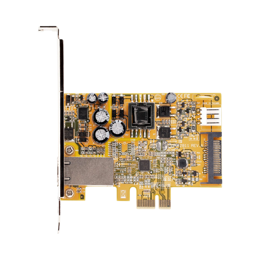 StarTech.com 1 Port 2.5Gbps PoE Network Card, PCIe Ethernet Card w/RJ45, 30W 802.3at PoE NIC for Desktops/Servers, Network PoE LAN Adapter w/Low-Profile Bracket, NBaseT, Windows/Linux - TAA — Being Shipped