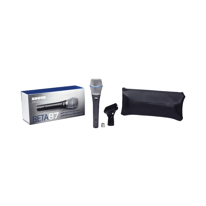Shure Beta 87A Supercardioid Condenser Microphone — Being Shipped