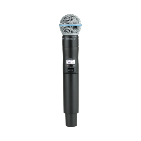 Shure ULXD2/B58 Digital Handheld Wireless Microphone Transmitter with Beta 58A Capsule (H50: 534 to 598 MHz) — Being Shipped