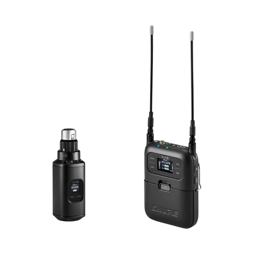 Shure SLXD35 Digital Camera-Mount Wireless Plug-On Transmitter System (J52: 558 to 602 + 614 to 616 MHz) — Being Shipped