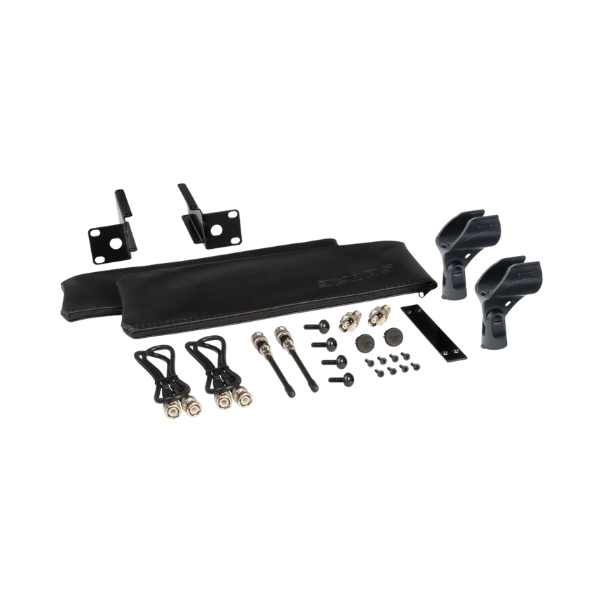 Shure SLXD24D/SM58 Dual-Channel Digital Wireless Handheld Microphone System with SM58 Capsules (J52: 558 to 602 + 614 to 616 MHz) — Being Shipped